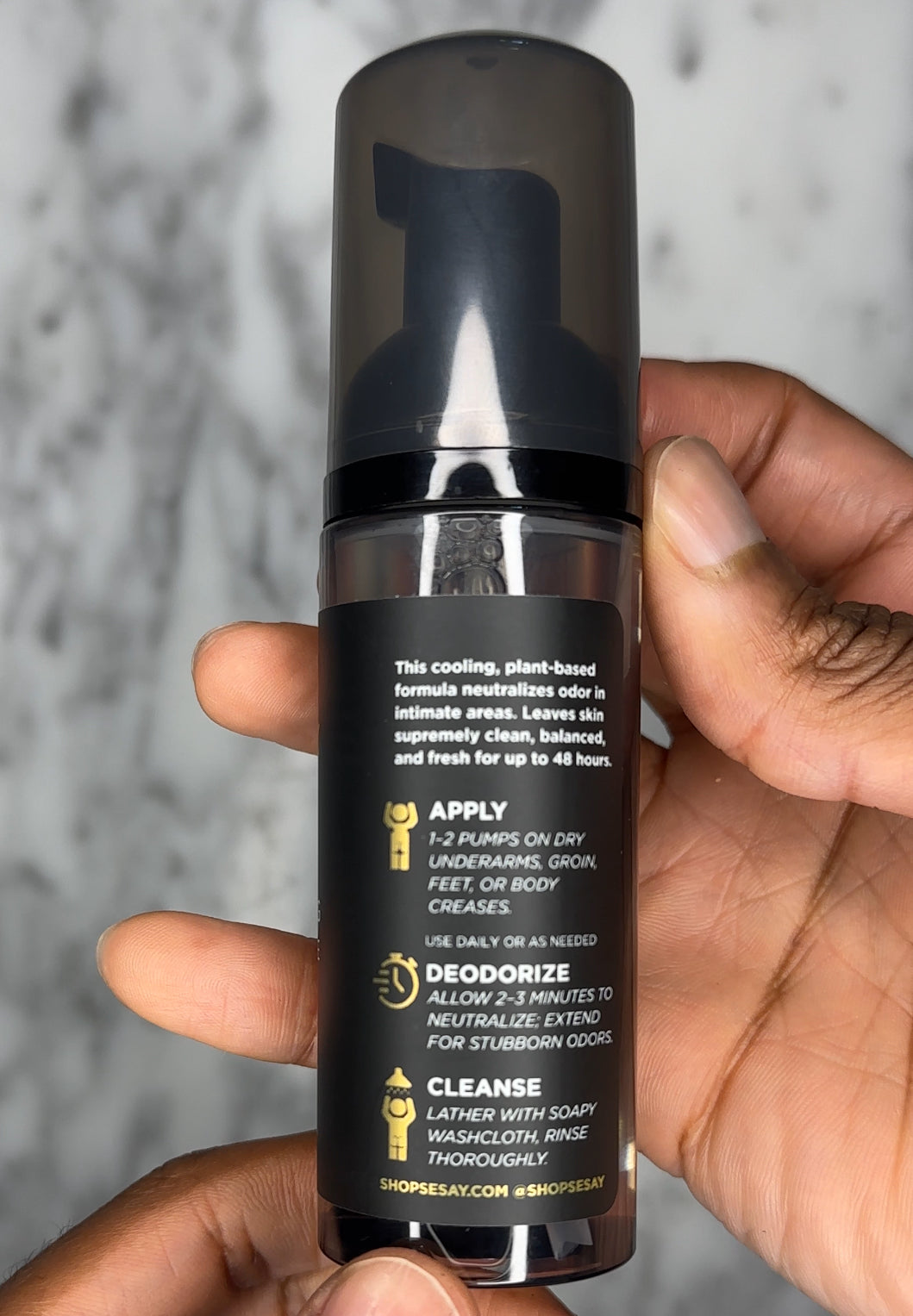 DEODORIZING BODY MOUSSE